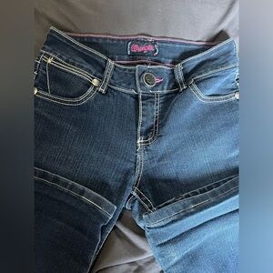 Wrangler jeans size 3/4 32 length